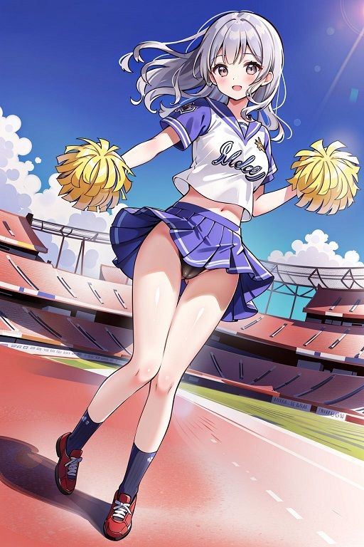 チアガールの風チラ サンプル3ページ目
