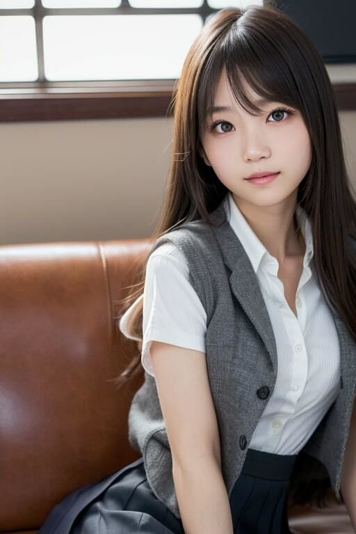 AI生成美女写真集 vol23 清楚美女 サンプル2ページ目