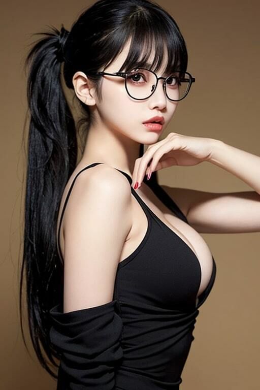 AI生成美女写真集 vol24 ヲタ美女 サンプル4ページ目
