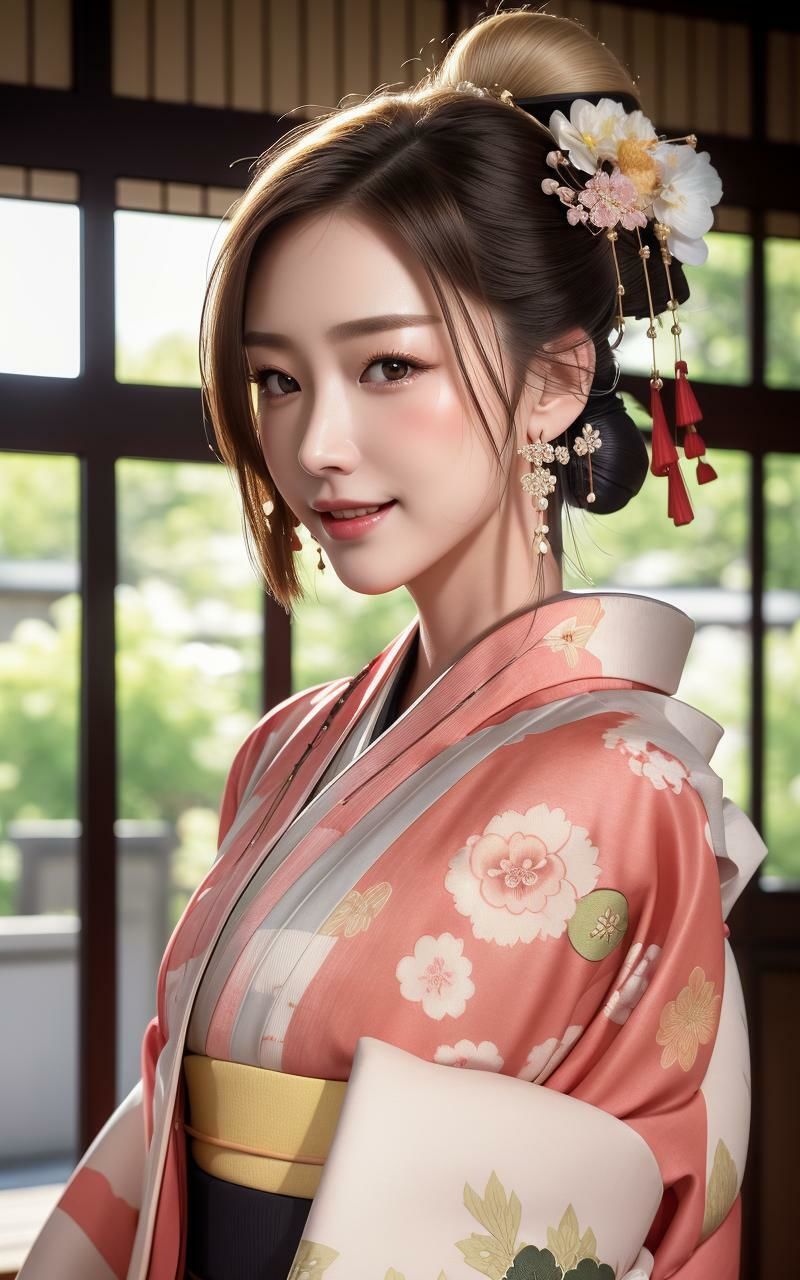 AI美女写真集Vol.98:リアル着物美女（全121ページ）※今作は着物ショットのみです。 サンプル2ページ目