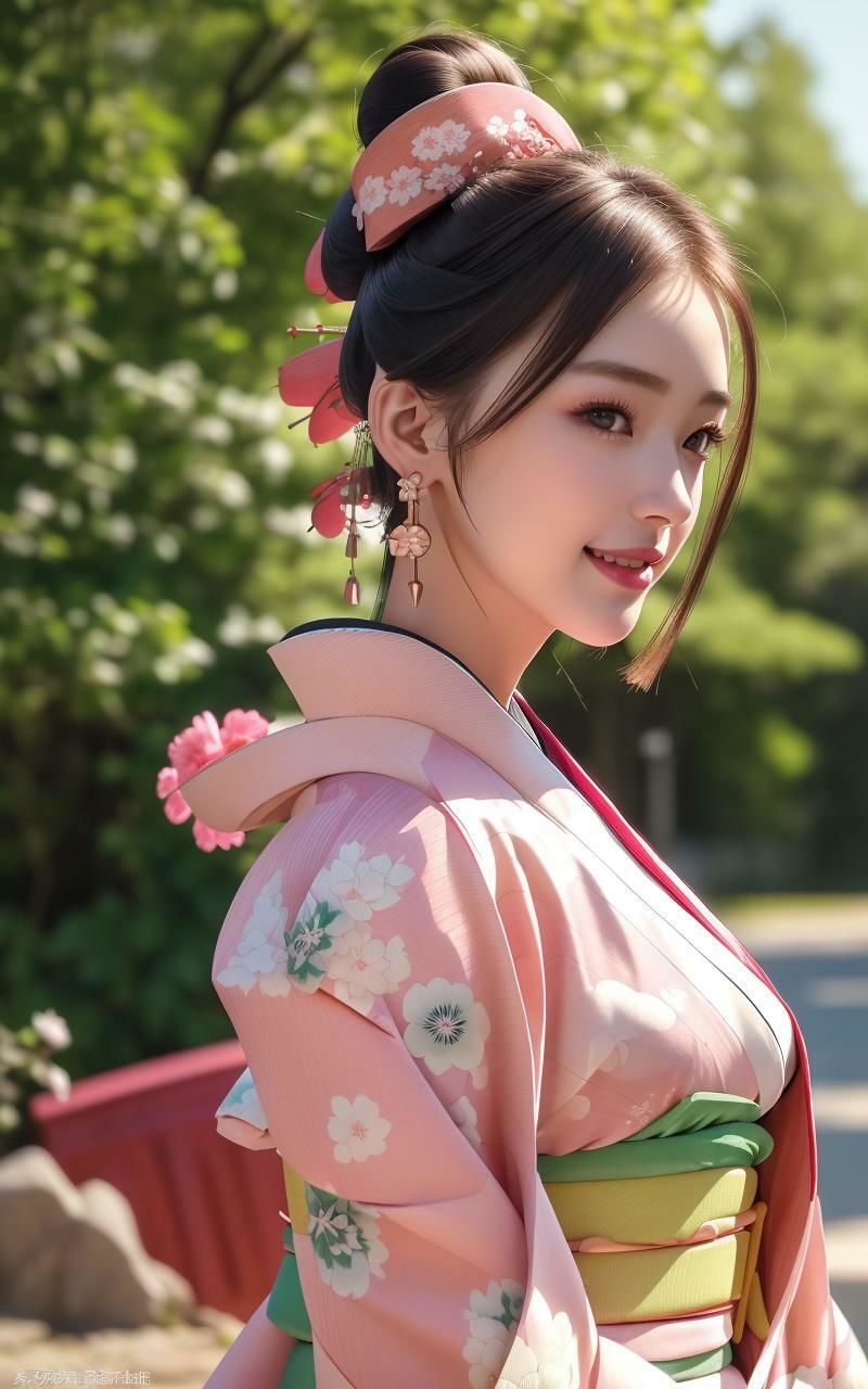 AI美女写真集Vol.98:リアル着物美女（全121ページ）※今作は着物ショットのみです。 サンプル3ページ目