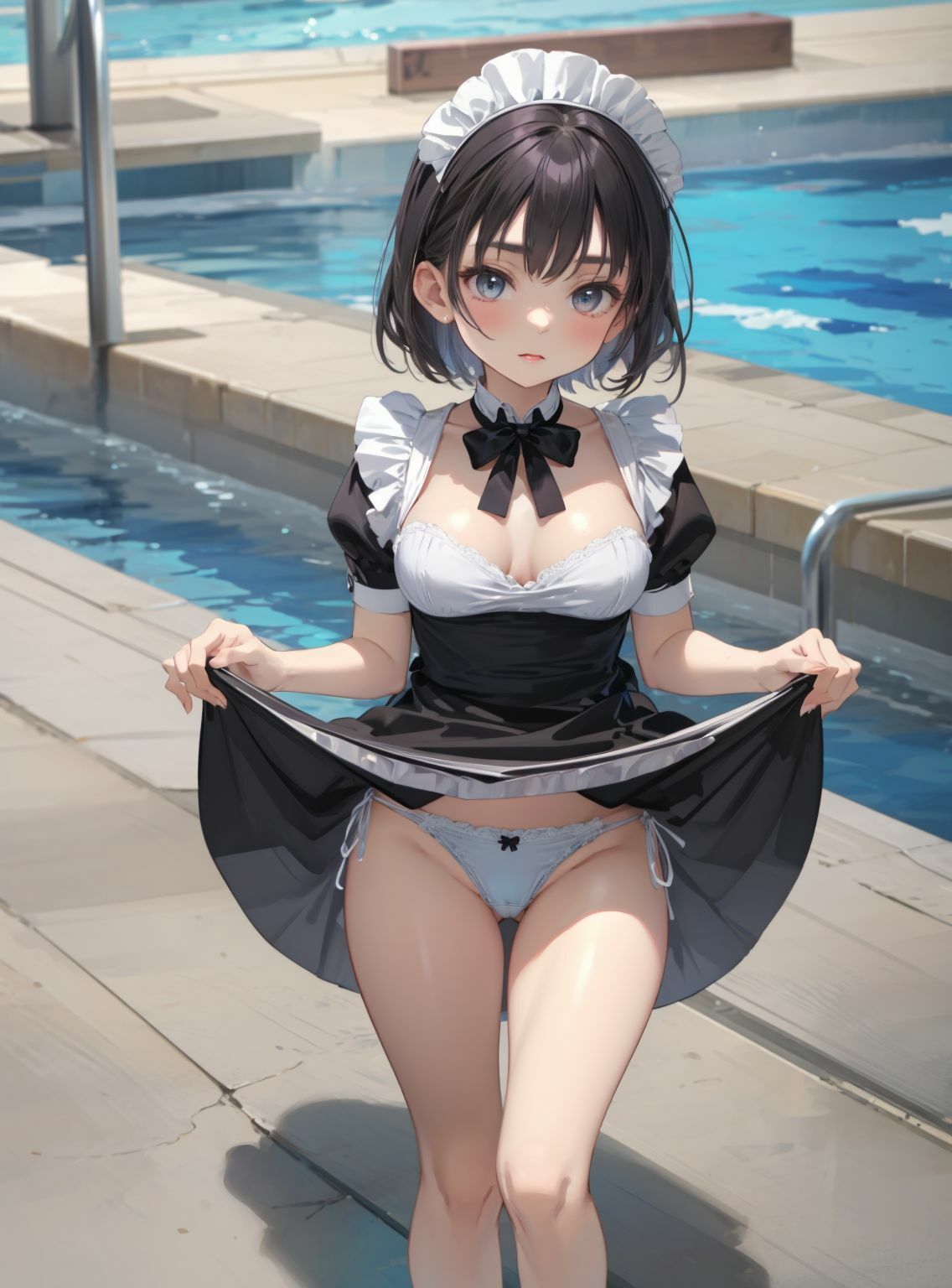 パンチラ巨乳メイド2 サンプル3ページ目