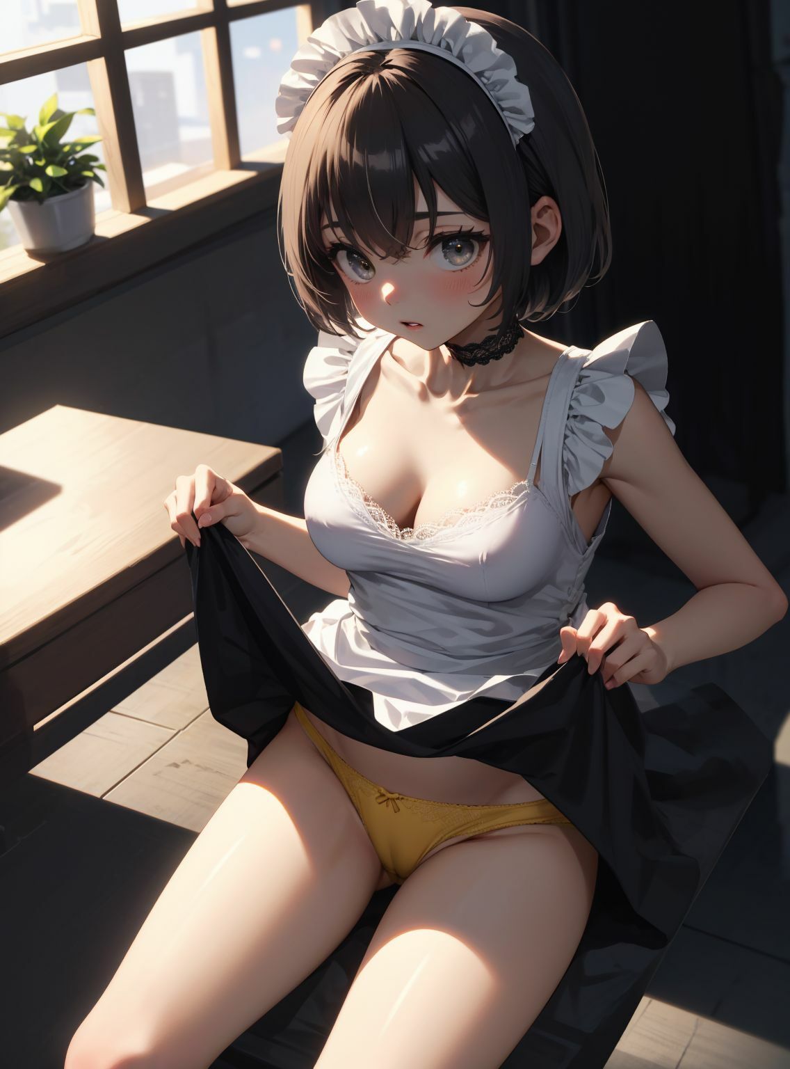 パンチラ巨乳メイド2 サンプル7ページ目