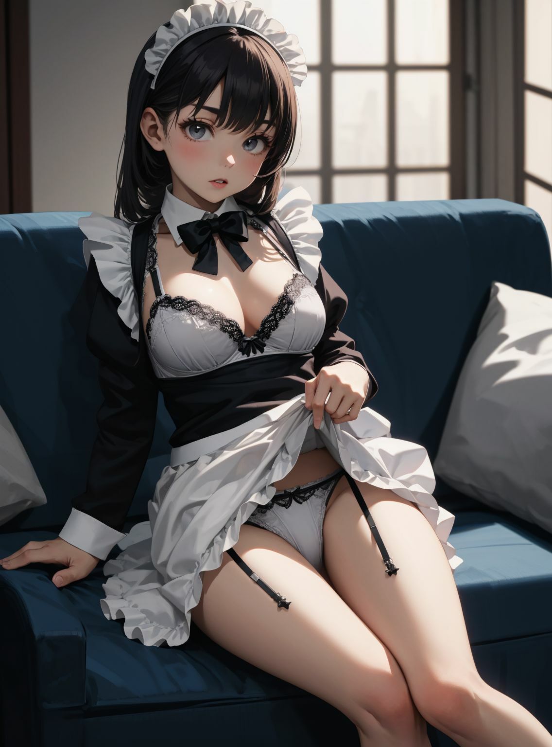 パンチラ巨乳メイド2 サンプル9ページ目