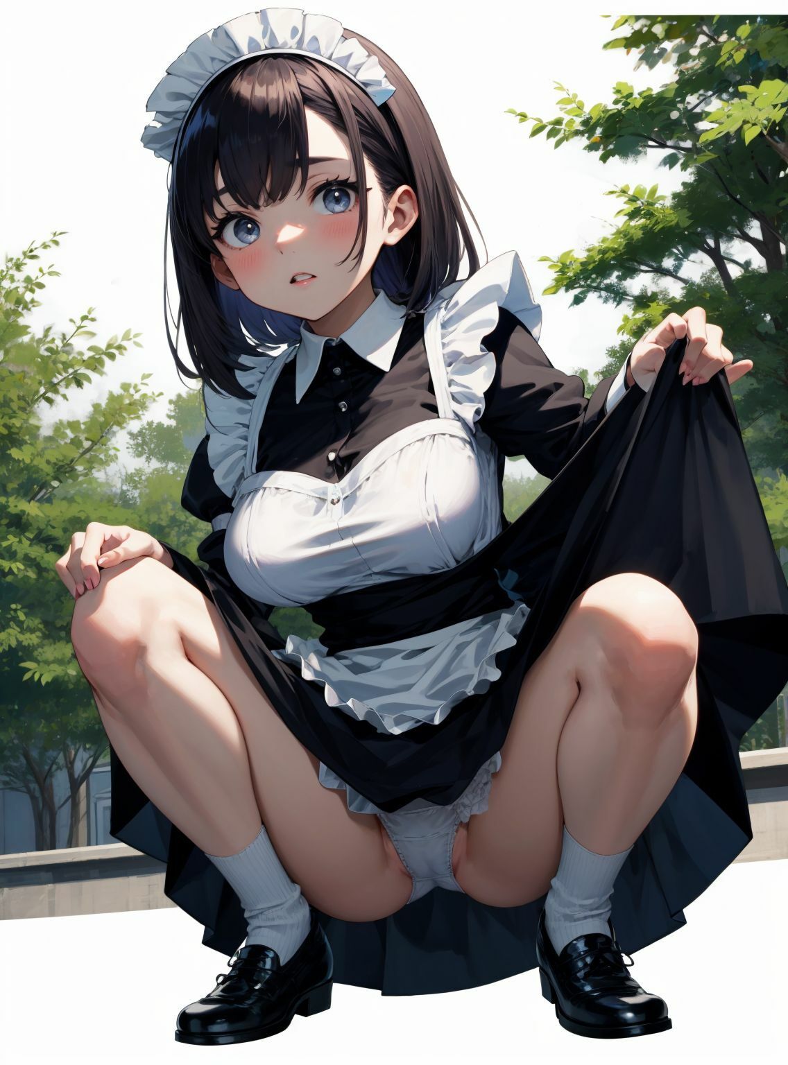 パンチラ巨乳メイド2 サンプル10ページ目