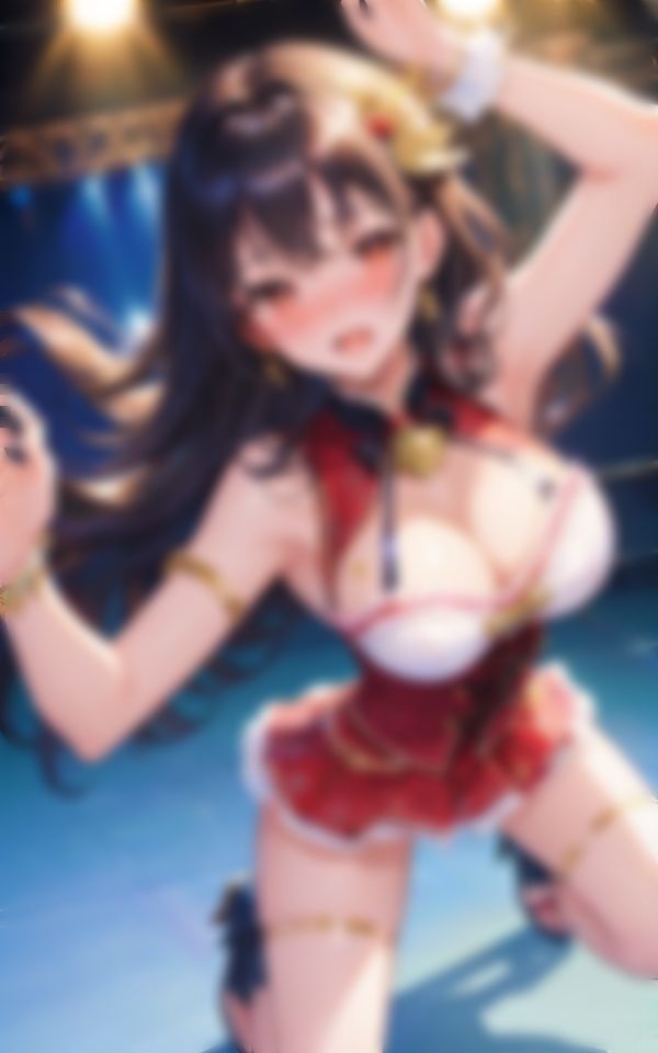 ぴえん...催●状態でライブでオッパイ出しちゃった サンプル4ページ目