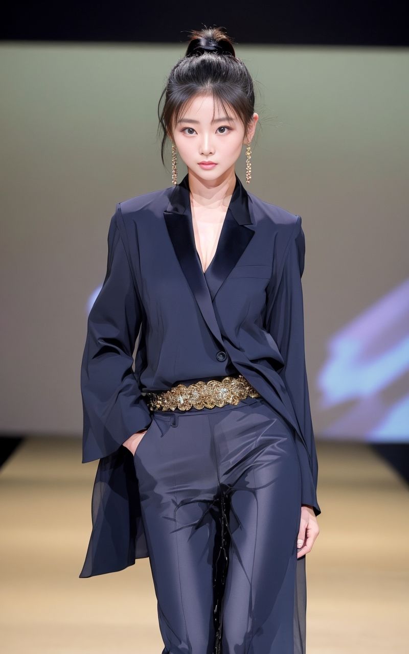 ファッションモデルのおもらし サンプル4ページ目