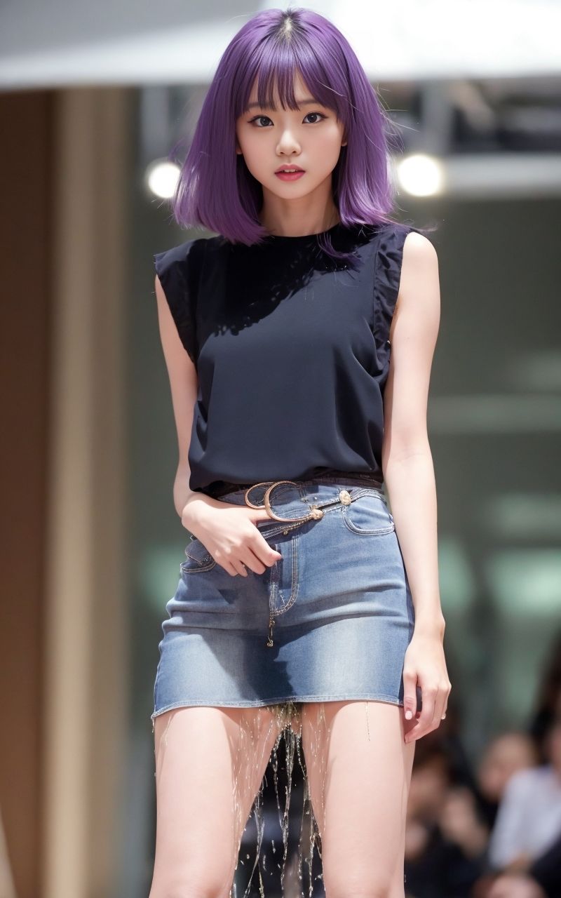 ファッションモデルのおもらし サンプル10ページ目