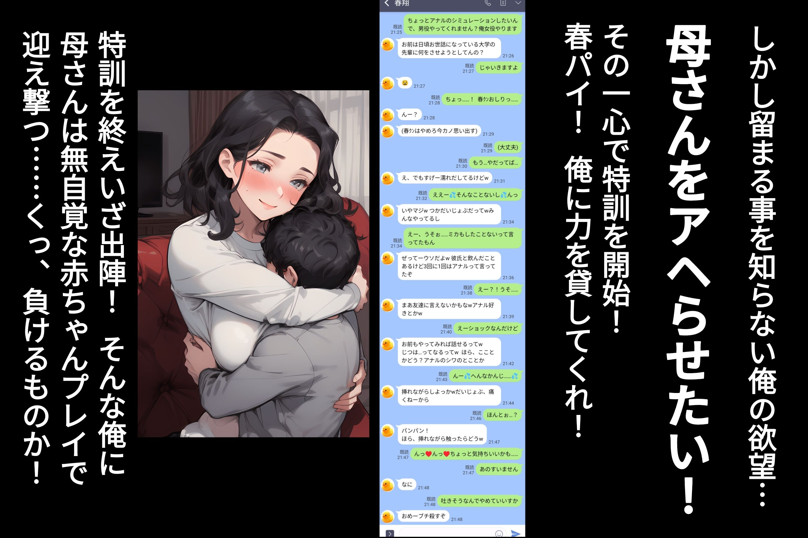母さんとカレカノになったので熟れた肉体を再開発してみた サンプル4ページ目