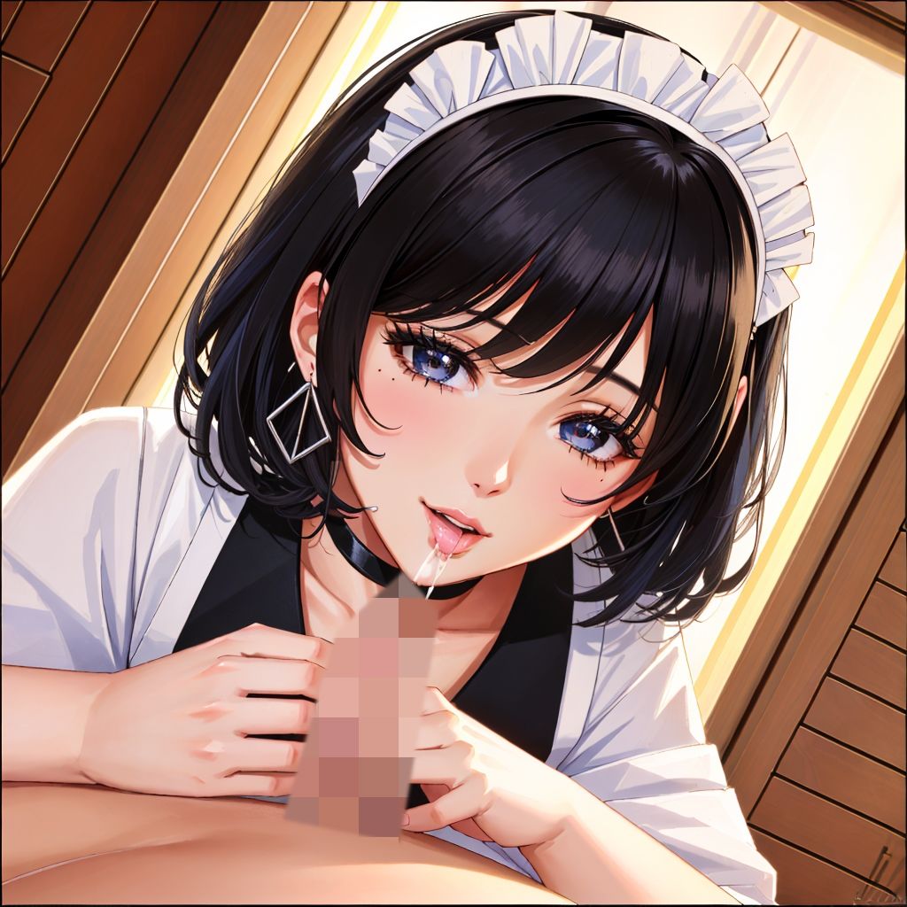メイドわからせ お仕置き フェラ顔百選＃001 サンプル2ページ目