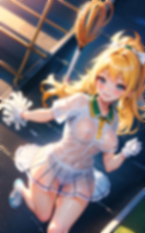 雨でぬれちゃったけど一生懸命応援するねっ3 サンプル7ページ目