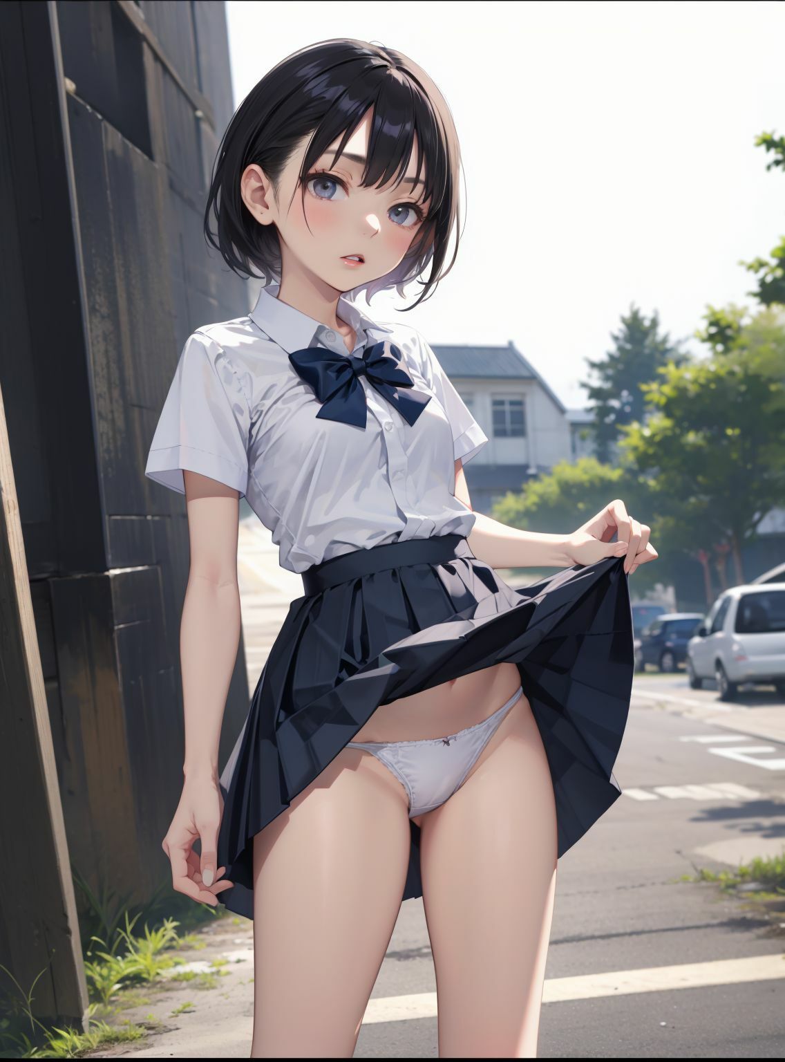 パンチラ女子〇生10 サンプル2ページ目