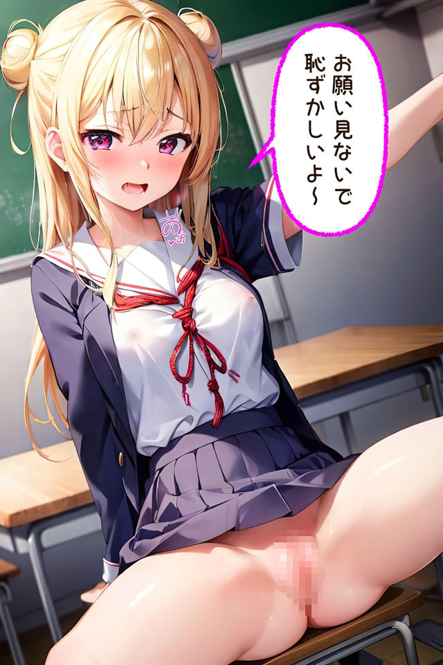誘惑女子学園パラダイス（セリフ付き） サンプル6ページ目