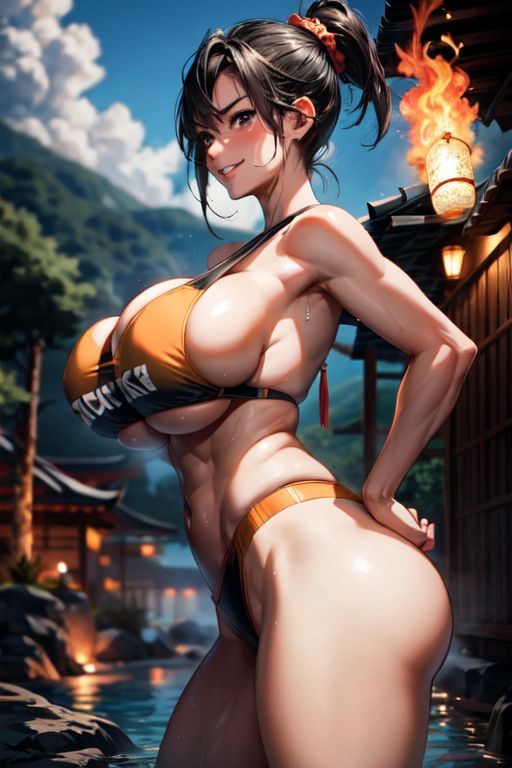 爆乳AIビキニ1 サンプル5ページ目