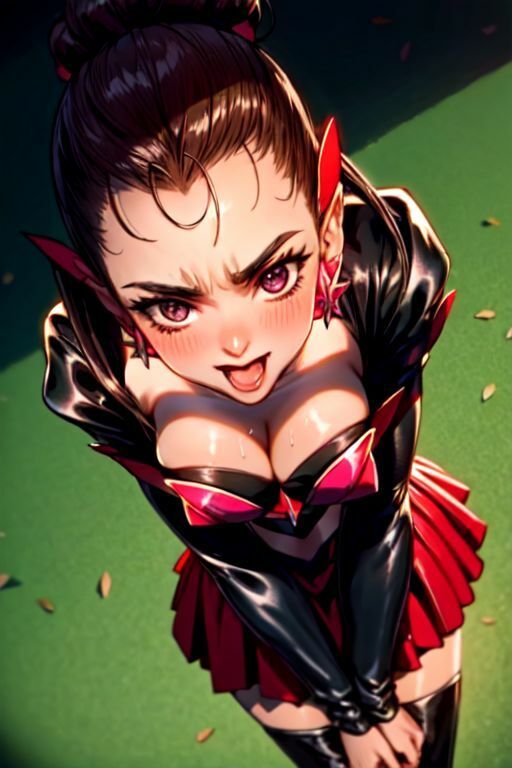 爆乳AIダークヒーロー1 サンプル9ページ目
