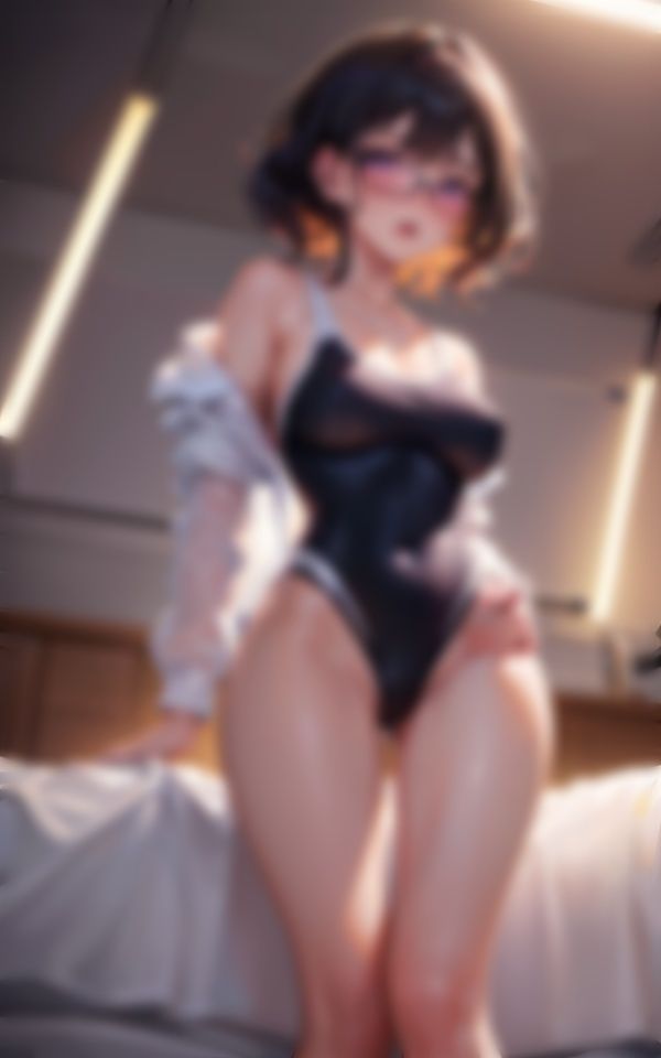 彼氏にコスプレさせられちゃった スク水編 サンプル2ページ目