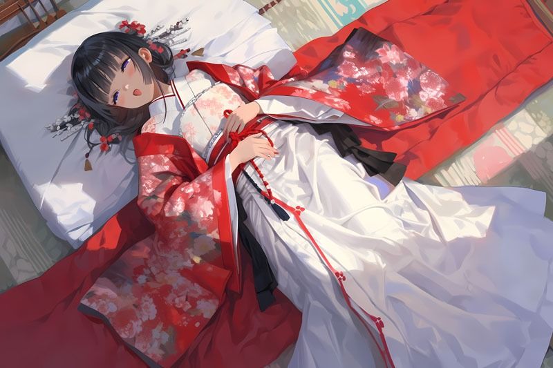 【ドレス美少女21】巫女さんだって発情しちゃう サンプル1ページ目