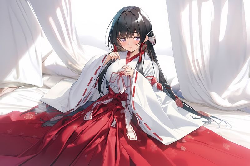【ドレス美少女21】巫女さんだって発情しちゃう サンプル4ページ目