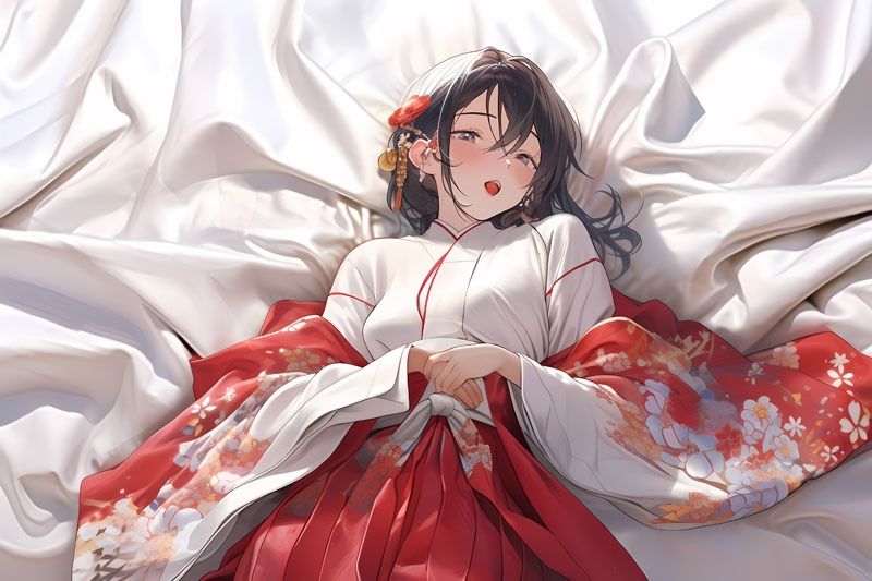 【ドレス美少女21】巫女さんだって発情しちゃう サンプル5ページ目