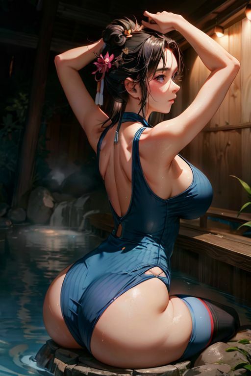 爆乳AIカットドレス1 サンプル3ページ目