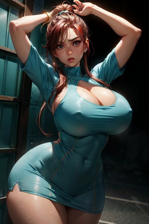 爆乳AIカットドレス1 サンプル6ページ目