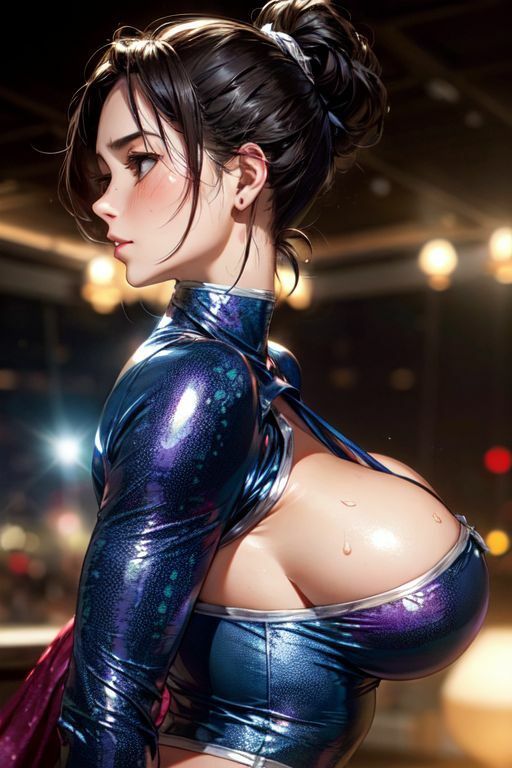 爆乳AI淫乱下着1 サンプル9ページ目
