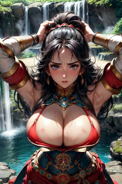 爆乳AIセクシーガウン1 サンプル4ページ目