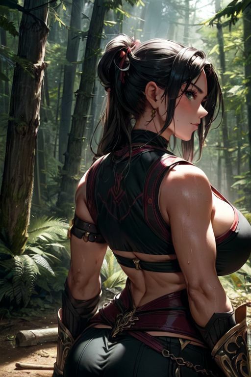 爆乳AIセクシーガウン1 サンプル5ページ目