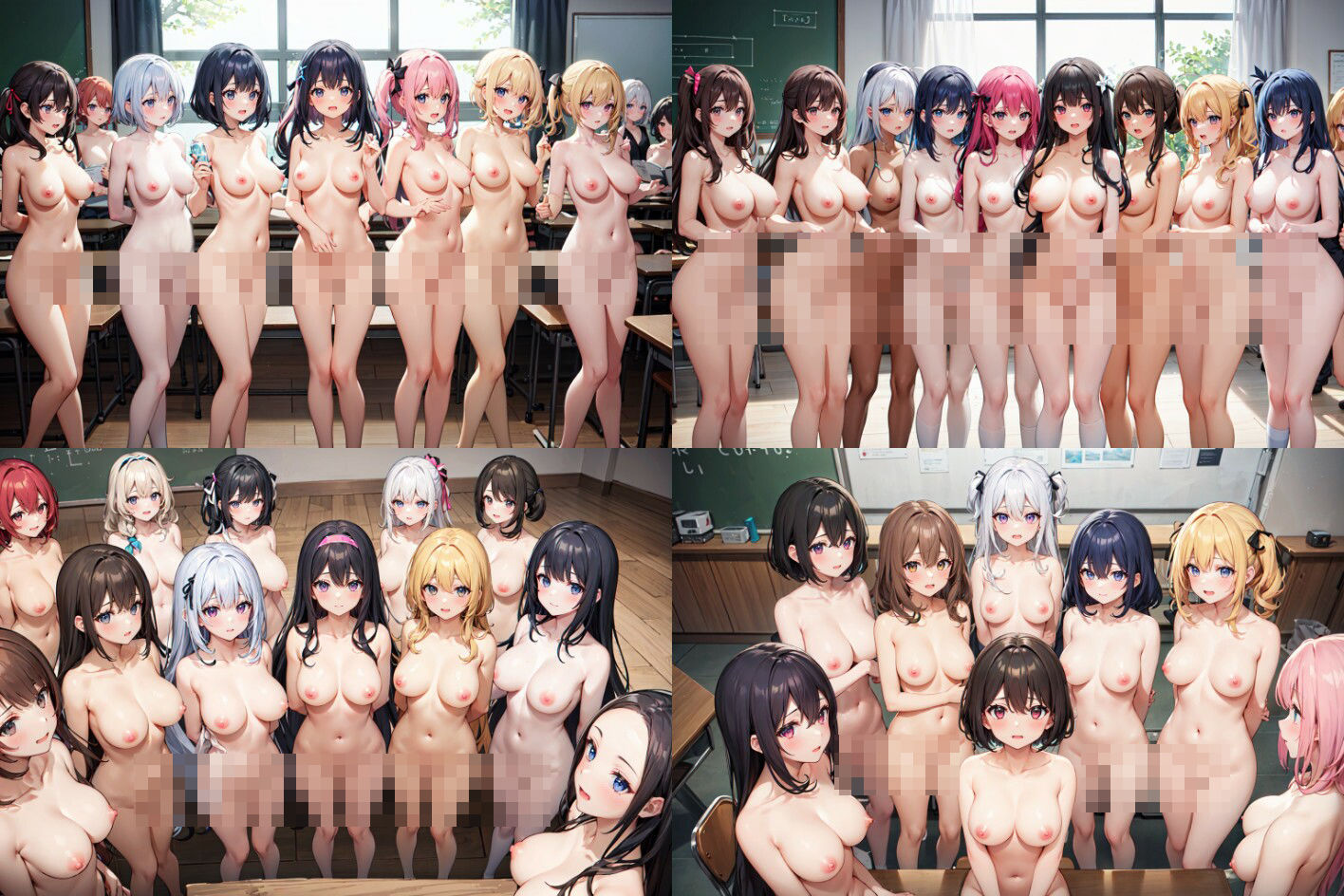 総人数1500人以上！！おっぱいは3000以上！！！全裸露出ガールズ サンプル1ページ目