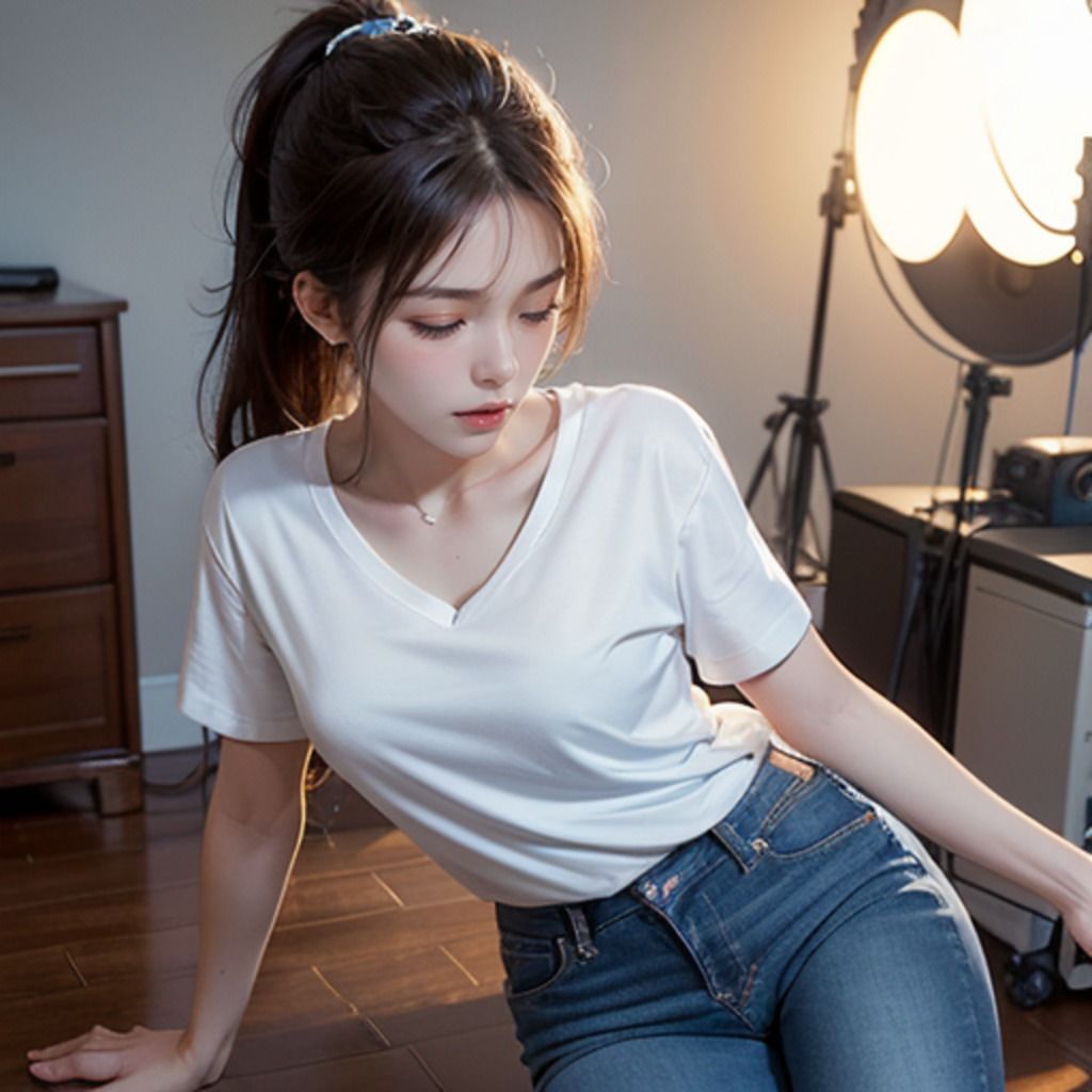 美しすぎるポニーテールヌードモデル セクシーグラビア写真集ディレクターズカット サンプル6ページ目