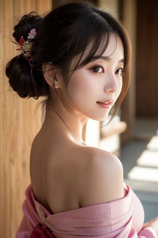 AI生成美女写真集 vol28 和装美女 サンプル1ページ目