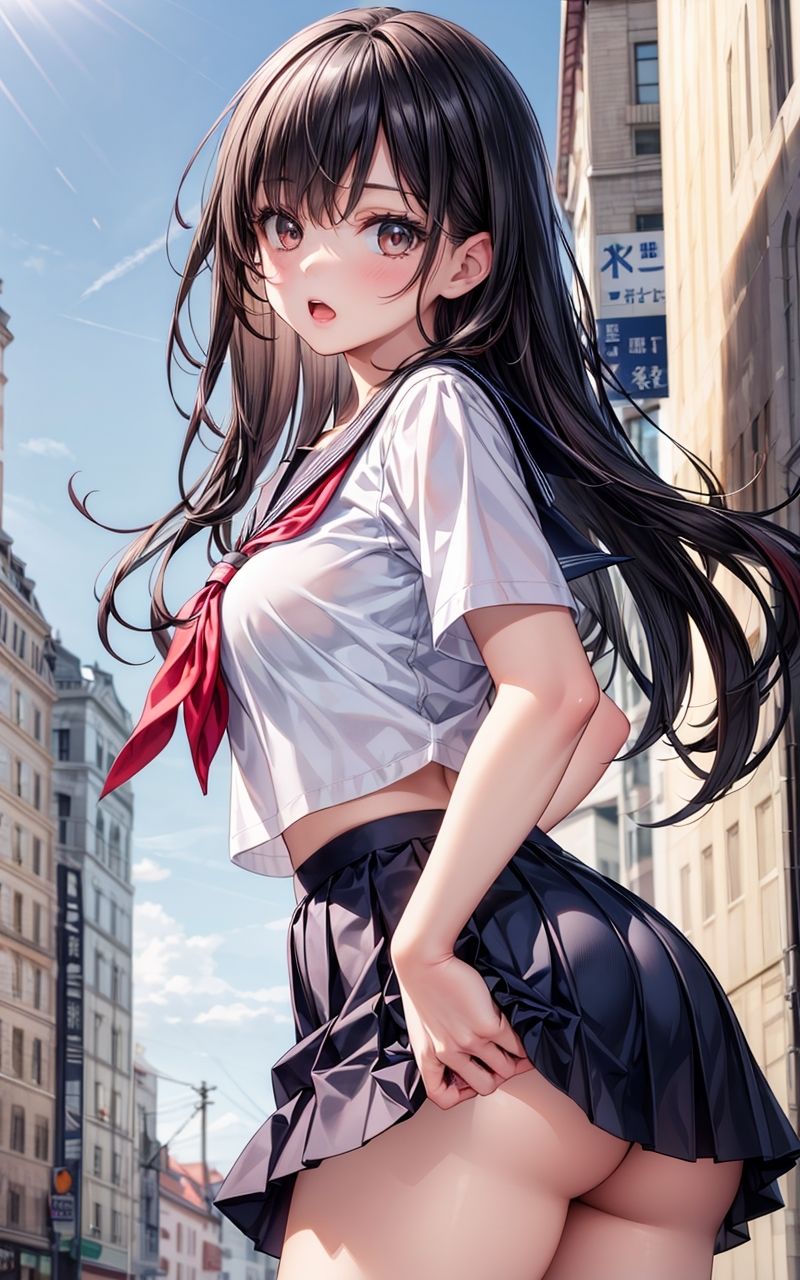 グラビア＆裏画像 JKアイドル 内藤あすか サンプル2ページ目
