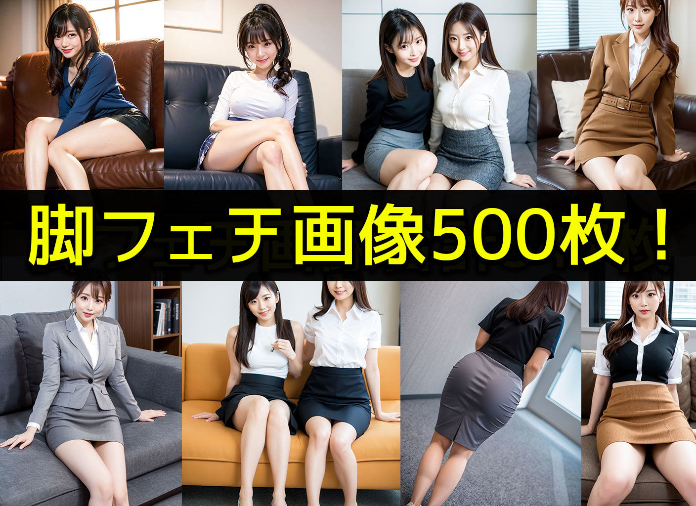 【OL美脚フェチマニア】オフィスレディの日常のチラリズム サンプル1ページ目