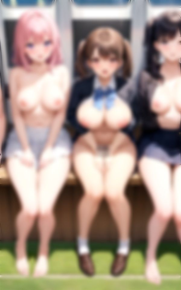 裏垢...みんなでエッチな投稿...おっぱいポロリたわわでピース サンプル1ページ目