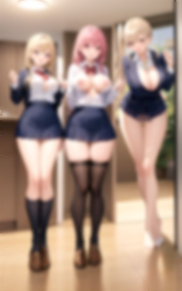 裏垢...みんなでエッチな投稿...おっぱいポロリたわわでピース サンプル2ページ目