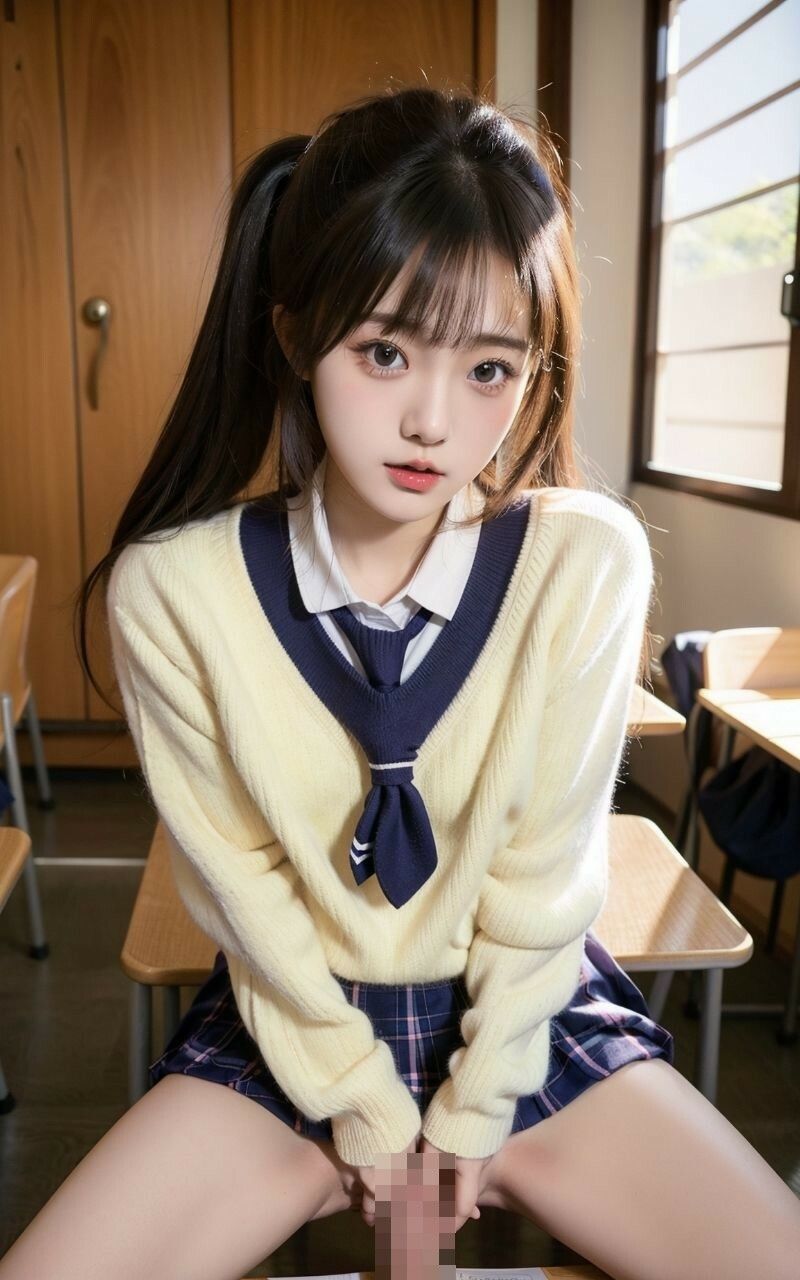 クラスの女子と学校でエッチ サンプル3ページ目
