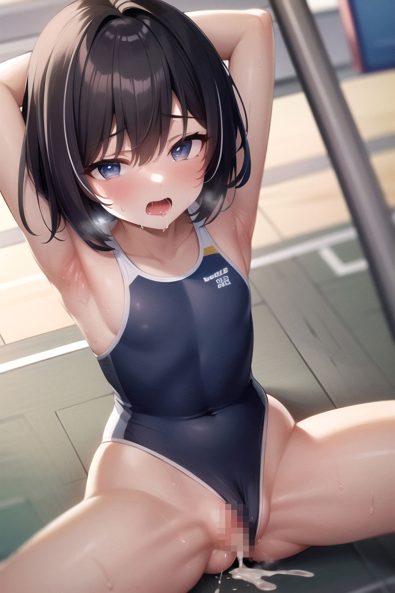 弱みを握られた運動部女子が堕ちるまで サンプル8ページ目
