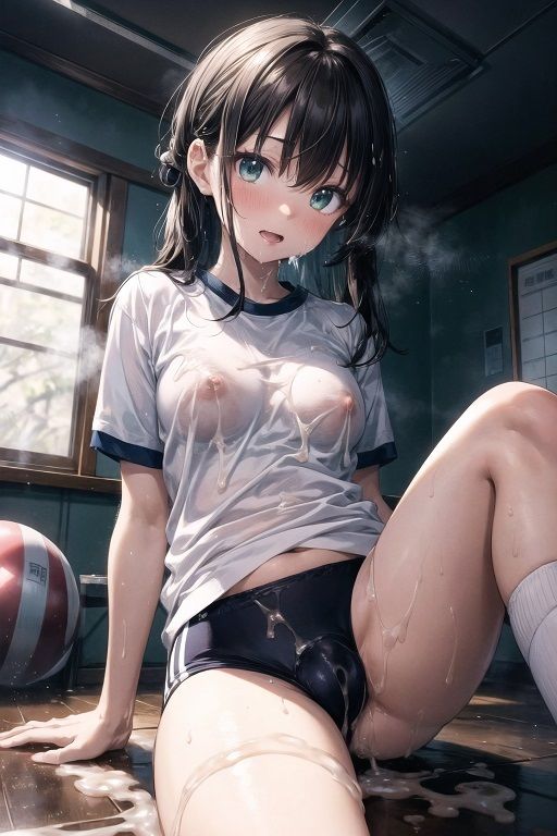 とある田舎の共学校ではまだ女子がブルマをはいている サンプル3ページ目