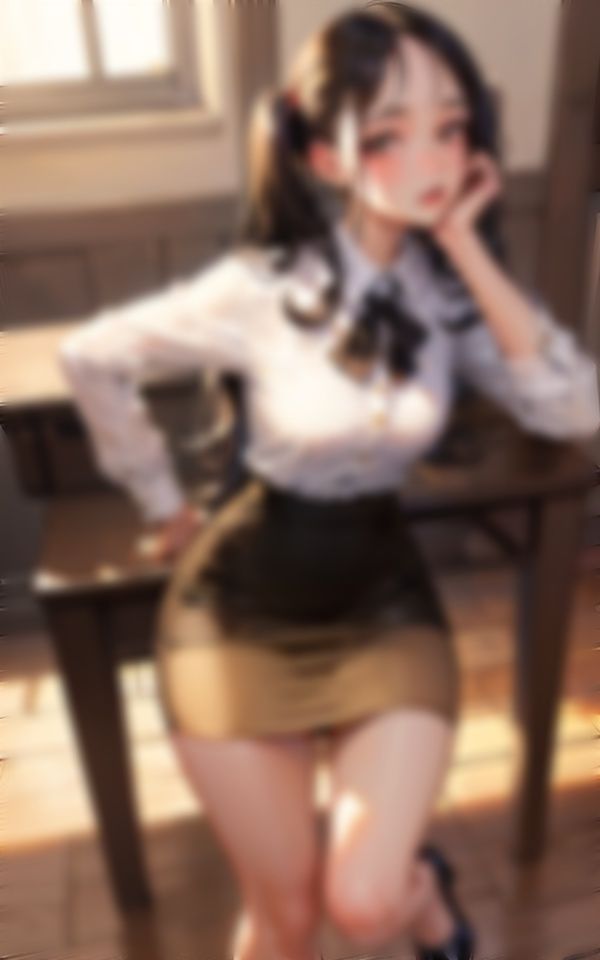 タイトスカートにかけていいよっ サンプル5ページ目