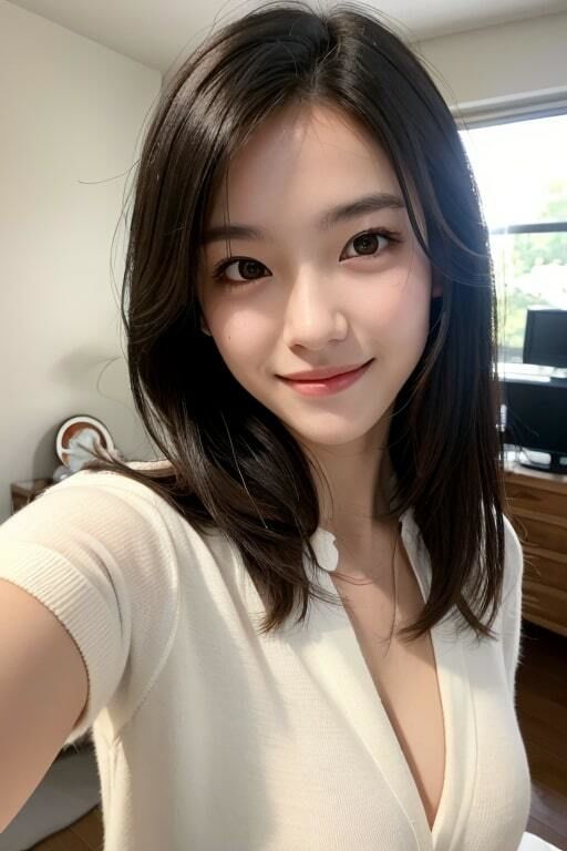 AI生成美女写真集 vol31 セルフィ美女 サンプル5ページ目