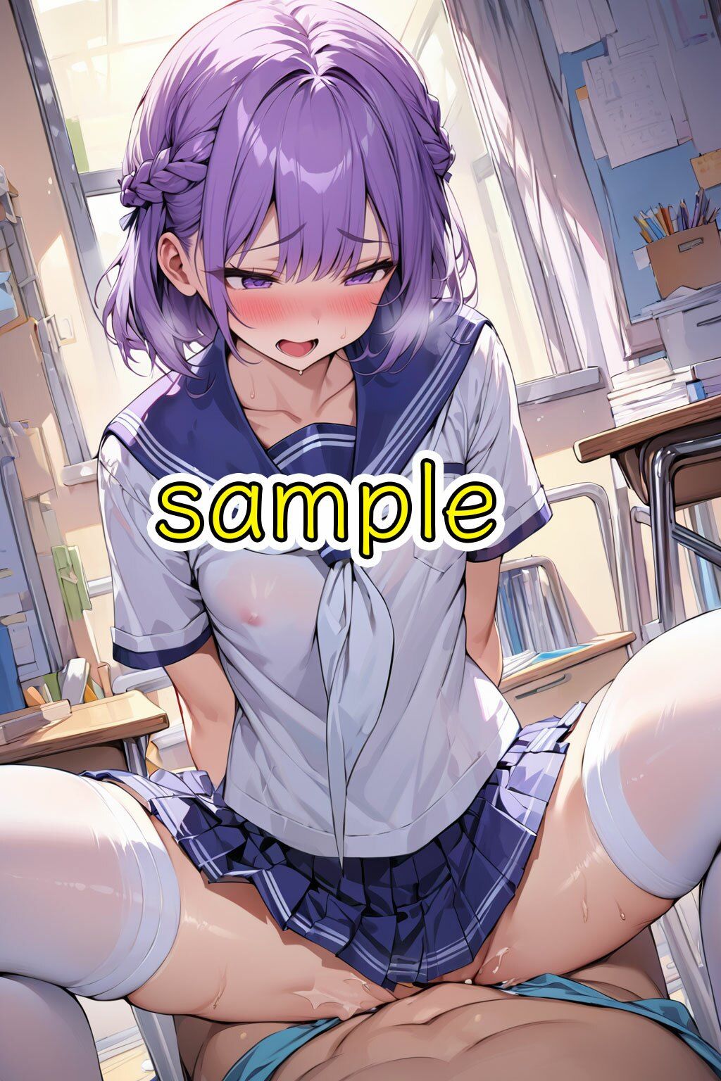 【498枚】幼馴染の処女JK校内で生ハメしてみたwww サンプル4ページ目
