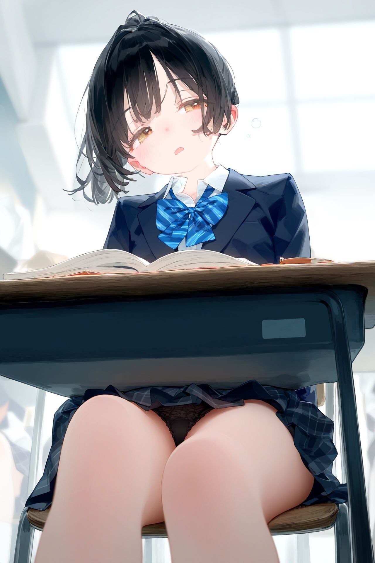 制服チラリズム2 サンプル3ページ目