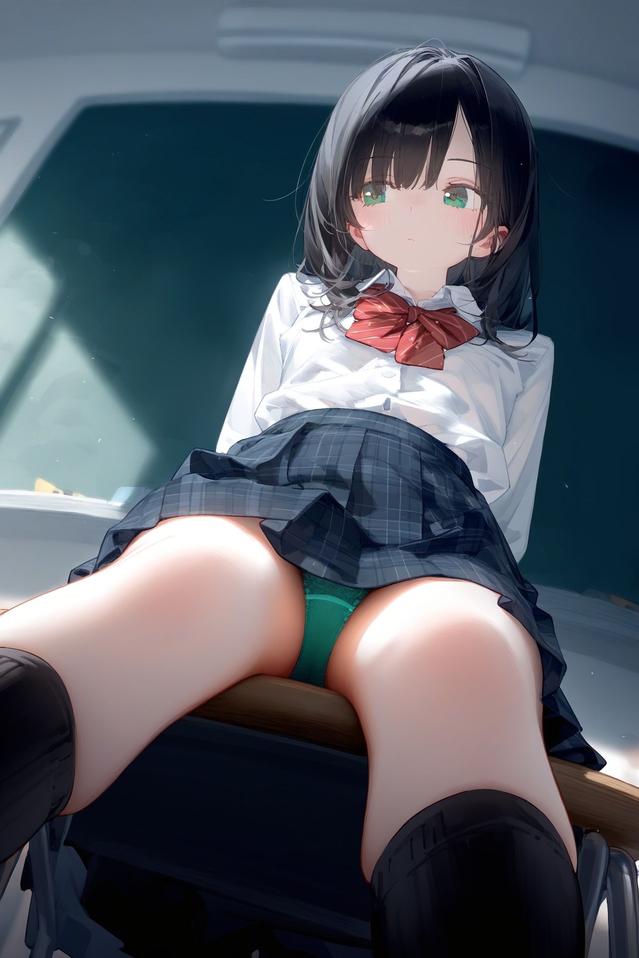 制服チラリズム2 サンプル5ページ目
