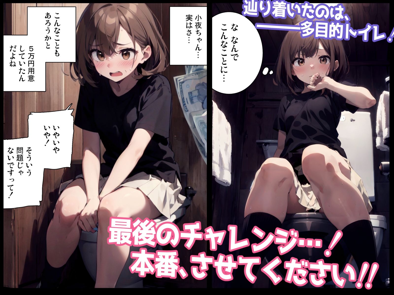崖っぷちUTuber小夜 露出歴史探訪 ch存続の為に露出プレイチャレンジをする羽目に〜！！ サンプル4ページ目