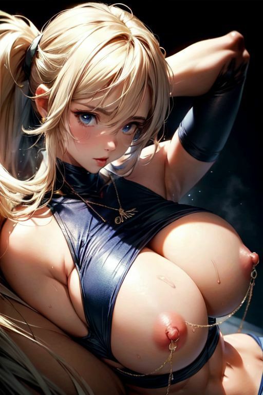 爆乳AI乳首チェイン1 サンプル6ページ目
