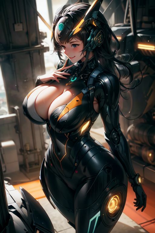 爆乳AIメカスーツ1 サンプル7ページ目