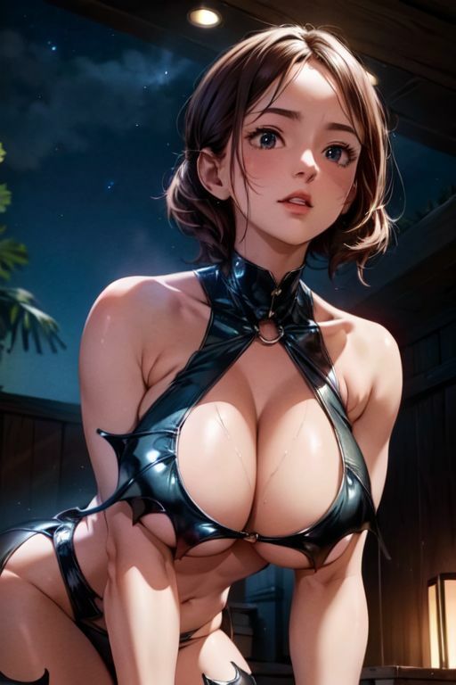 爆乳AI蝙蝠ランジェリー1 サンプル8ページ目
