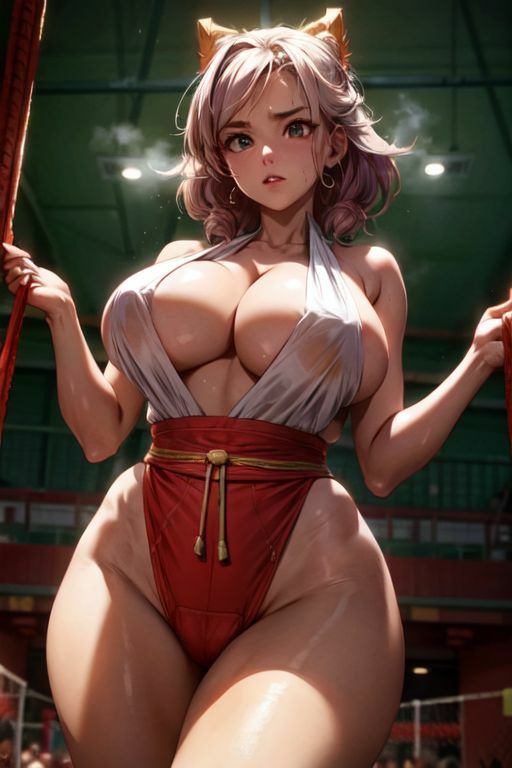 爆乳AIセクシー巫女1 サンプル2ページ目