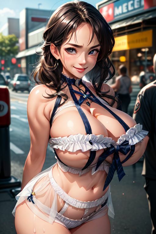 爆乳AI淫乱ランジェリー1 サンプル5ページ目