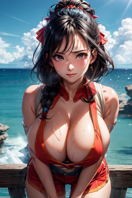 爆乳AIダウンブラウス1 サンプル4ページ目